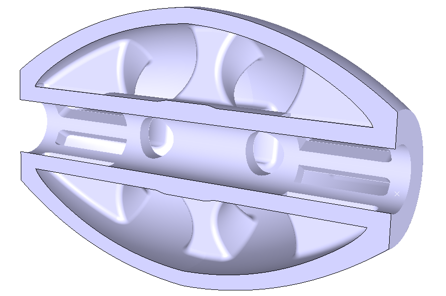 Fabrication Additive - Galet 6 nervures